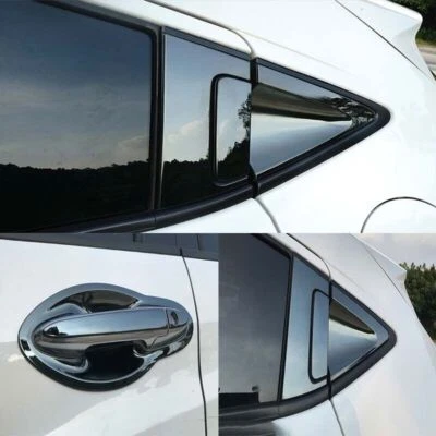 Maçaneta lateral de titânio preta para Honda HR-V 2016-22 acabamento de tampa 14 peças - Imagem 1 de 4