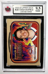 2022-23 Upper Deck Lunch Box Legends #LB1 Cole Caufield | KSA GRADED MINT 9.5 - Picture 1 of 4