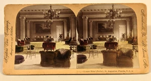 Alcazar Hotel St. Augustine Florida Keystone Stereoview Photo - Picture 1 of 9
