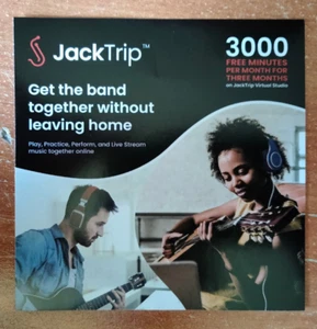 JackTrip studio virtuel - Coupon code accès 50 heures sur 3 mois - Photo 1/2