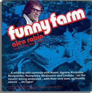 Alen Robin - Funny Farm (974) - New Comedy LP Record!  Courage Records #CLP 13 - Picture 1 of 2