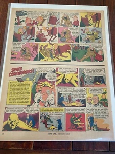 Vintage 1966 Rocky Stoneaxe/Space Conquerors Comic Strip - Picture 1 of 1