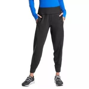 Athleta Jogger Womens 3X Black Rainer Compression Stretch Athleisure NEW $98 - Picture 1 of 21