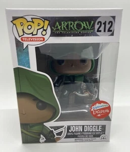 Funko POP Arrow John Diggle 212 SDCC 2015 Fugitive Toys Exclusive - Picture 1 of 6