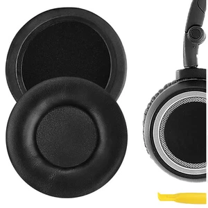 Geekria Replacement Ear Pads for AKG Q460, K480, K451, K450 Headphones (Black) - Picture 1 of 6