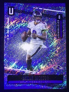 LAMAR JACKSON🔥MINT SILVER REFRACTOR🏈2019 PANINI UNPARALLELED #39 RAVENS 🏆MVP! - Picture 1 of 6