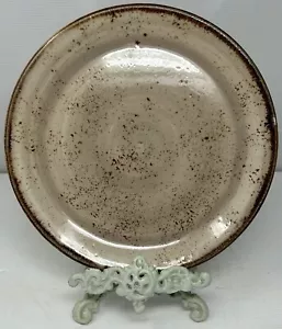 Steelite International, Made In England: piatto da cena a macchie beige e marrone, 10" - Foto 1 di 5