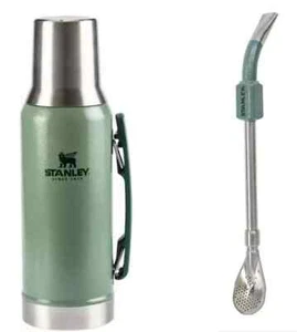 Mate System STANLEY Acciaio Inox con Cucchiaio Bombilla NEGRA Spedizione Rapida - Foto 1 di 17