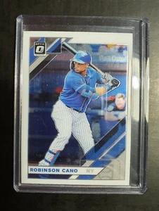 2019 DONRUSS OPTIC ⚾️ BASEBALL ROBINSON CANO - NEW YORK METS No.122 mint cond. - Picture 1 of 2