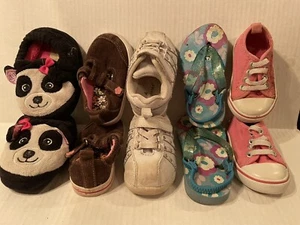 LOTTO 5~ Infradito, Pantofole, Sneakers Baby Gap, Health Tex Bambina Taglia 4 - Foto 1 di 4