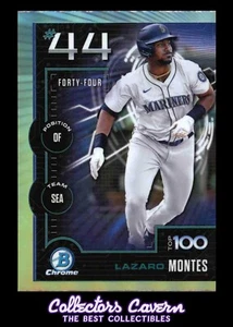 2025 Bowman Chrome Top 100 #BTP-44 Lazaro Montes - Bild 1 von 2