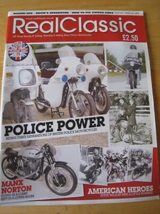 REAL CLASSIC FEB 2008 THREE GEN POLICE POWER AMERICAN HEROES MANX NORTON - Picture 1 of 3