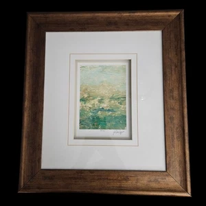 Ethan Harper Signed Limited Edition Print 541/1950 Abstract Ocean Framed Art - Picture 1 of 6