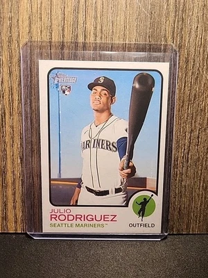 2022 Topps Heritage High Number - Julio Rodriguez #700 (RC) - Image 1 of 2