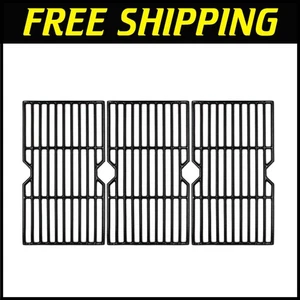 Nonstick 16-7/8" Grill Grates, 3-Pack Replacement for Charbroil & Thermos Models - Picture 1 of 9