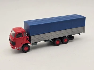 Roskopf Modell H0 1:87 Saurer Pritschen LKW mit Plane- (144) - Bild 1 von 4