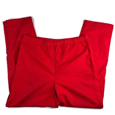 Vintage Eddie Bauer Gore Tex Pants Men Small Red Waterproof Wind Winter Ski Snow - Image 1 of 4