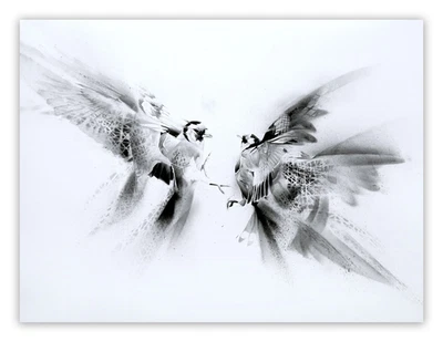 Aaron Li-Hill - Shadows - signed art print like Mark Ryden or Takashi Murakami - Image 1 of 2