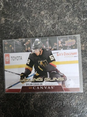 2020-21 Upper Deck Series 2 Canvas Young Guns YG RC Dylan Coghlan Card# C216 - Image 1 of 2