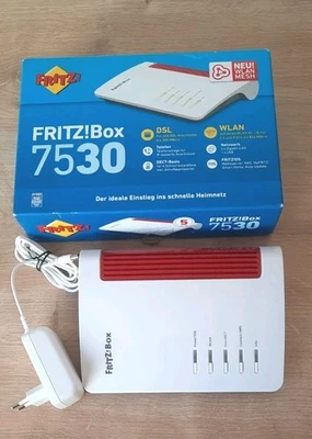 AVM FRITZ Box 7530 WLAN Router - Weiss (20002839) - Bild 1 von 3