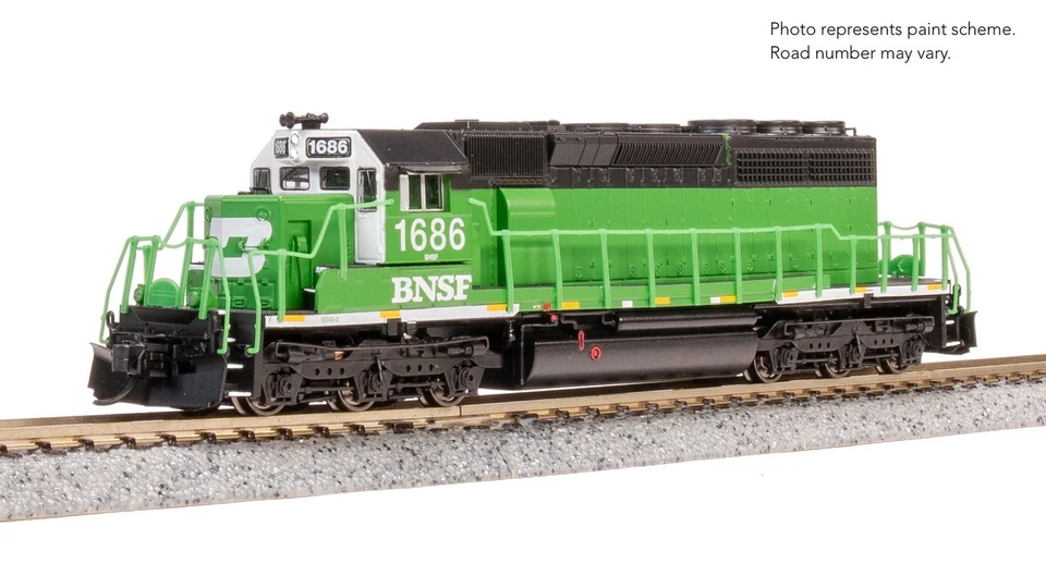 Broadway Limited  9483 N BNSF EMD SD40-2 Diesel Locomotive 1686 (Analog DC) - Image 1 of 2