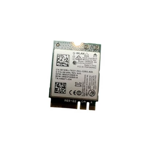 Scheda Wi-Fi Intel Dual Band Wireless-AC 7265 - 7265NGW - P/N:081WMJ - Foto 1 di 4