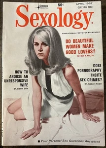 Vintage April 1967 Sexology Magazine, Do Beautiful Women Make Good Lovers - Picture 1 of 2