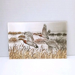 Call Of Autumn Franklin Mint Etching By Al Dornisch Sterling 24K Gold On Copper - Picture 1 of 6