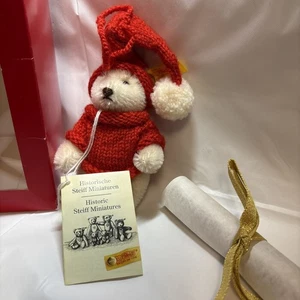 Steiff HISTORIC Miniature Bear 1985 Model 030000 - Picture 1 of 15
