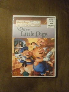 Three Little Pigs Classic Short Films Animation Walt Disney DVD New Sealed Rare  - Picture 1 of 3