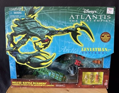 Disney's ATLANTIS 2000 🔥JUEGO DE ACCIÓN LEVIATÁN🔥 Deluxe Battle Builders TOTALMENTE NUEVO Foto 1 de 4