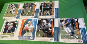 NFL Miami Dolphins Lot de 7 affiches format A4 carton début années 2000 - Photo 1/2