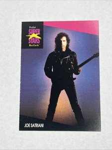1991 Pro Set SuperStars MusiCards Trading Card #231 Joe Satriani - Picture 1 of 2