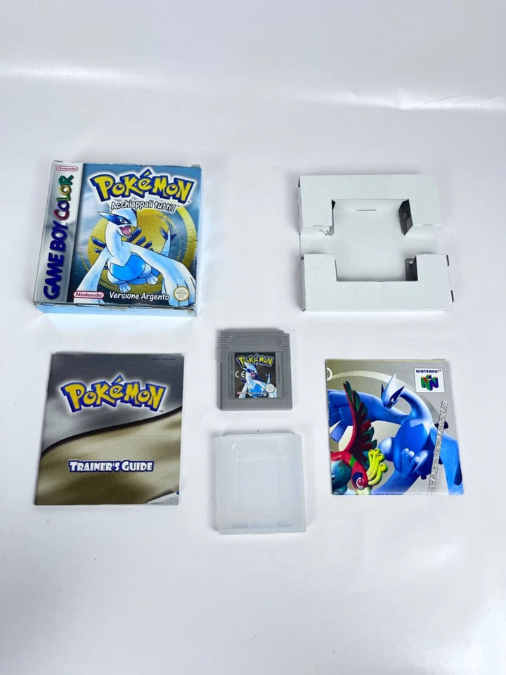 Pokémon Argento (Nintendo Game Boy, 2001) Pal Italiano - Immagine 1 di 4