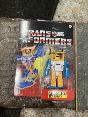 Transformers Retro Card G1 Seaspray Walmart Exclusive In Hand Brand New Sealed - Image 1 of 4