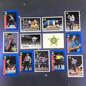 Vtg 1989 Classic WWF Wrestling Card Lot Twin Towers Akeem & Big Boss Man - Picture 1 of 7