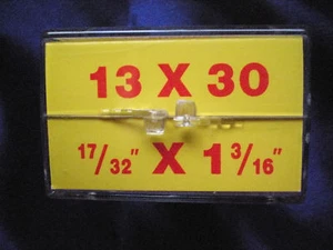 Horolovar 13x30 Hauptfeder für 400 Tage/Jubiläum Uhren mit Anleitung - Bild 1 von 3