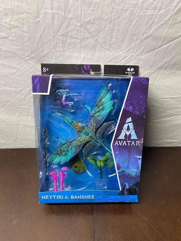 McFarlane Toys Avatar Neytiri & Banshee 16397 Brand New & Sealed Cover