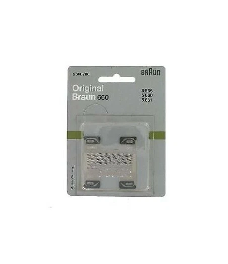 Braun Lamina Retina 660 Rasoio 5565 5660 5661 Nuova Originale 5660708 - Immagine 1 di 1