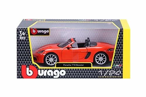 MODELLINO AUTO BBURAGO PORSCHE 718 BOXSTER 1/24 3+ 18-20001 - Immagine 1 di 1