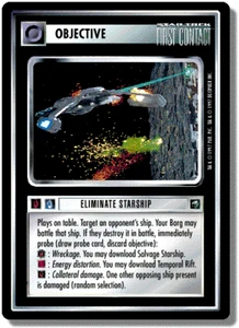 Eliminate Starship - First Contact - Star Trek CCG 1E - Imagen 1 de 1