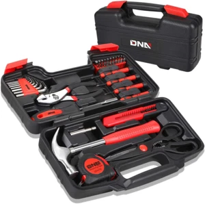 39-Piece Household Tool Set General Repair Small Hand Tool Kit Storage Case for - Picture 1 of 7