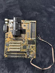 ABIT AB-BX6 PC PII Pentium II Slot Vintage Motherboard wit PCI AGP ISA overclock - Picture 1 of 6