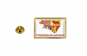 pins pin badge pin's drapeau pays carte departement pyrenees atlantiques - Picture 1 of 1