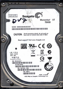 Seagate 750GB ST750LX003 1AC154-300 SN W20 100657576 Donor Drive - Picture 1 of 2