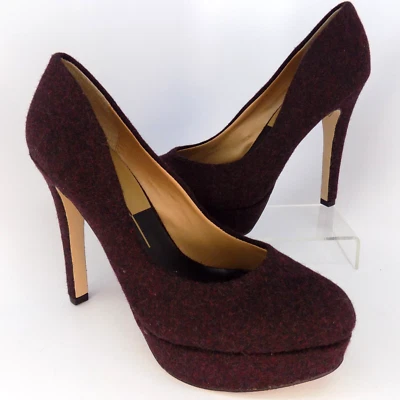 ¡NUEVO! Zapatos de salón Dolce Vita plataforma tacón alto mujer talla 9,5 M, marrón oscuro 6087 Foto 1 de 4