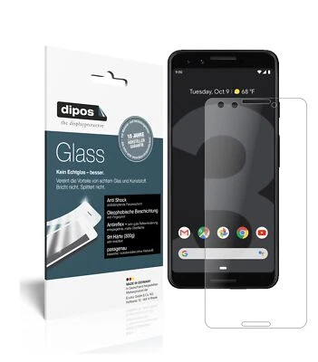 2x Pantalla para Google Pixel 3 Protector de Vidrio Flexible Mate Proteccion 9H - Imagen 1 de 4