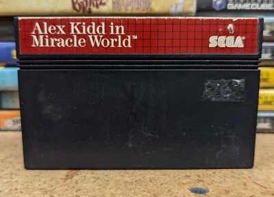 Alex Kidd In Miracle World SEGA Master System - Cart Only TESTED - Authentic - Image 1 of 4