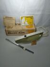 Vintage Hamilton Beach 275A Avocado Electric Knife TESTED Cut Carve Slice Filet