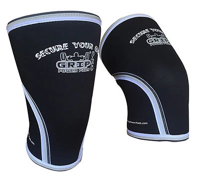 Knee Sleeves Compression Supports 7mm Neoprene Stabilizes Assists with Recovery - Image 1 of 4